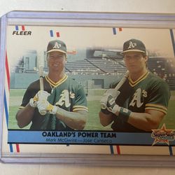 Mark McGwire and Jose Canseco