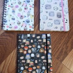 Set of 3 Cute Journals Notebooks