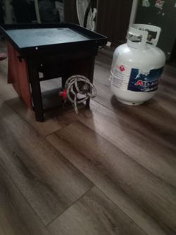 Campe chief single burner propane stove