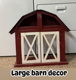 Large hobby lobby barn farm house decor decoration