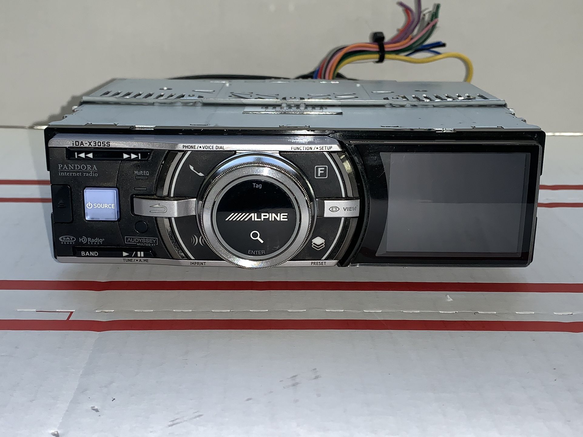 ALPINE iDA-X305S Digital Media Receiver Head Unit Stereo Radio Used