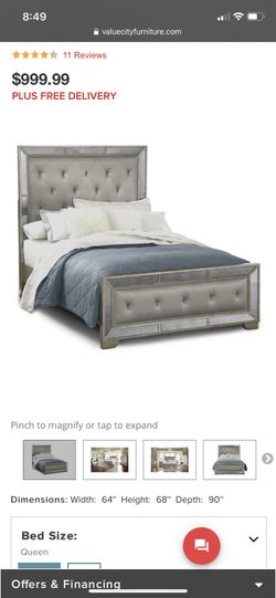 Queen bed