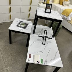 3 Piece Coffee Table Set Brand New In Box Firm Price $160