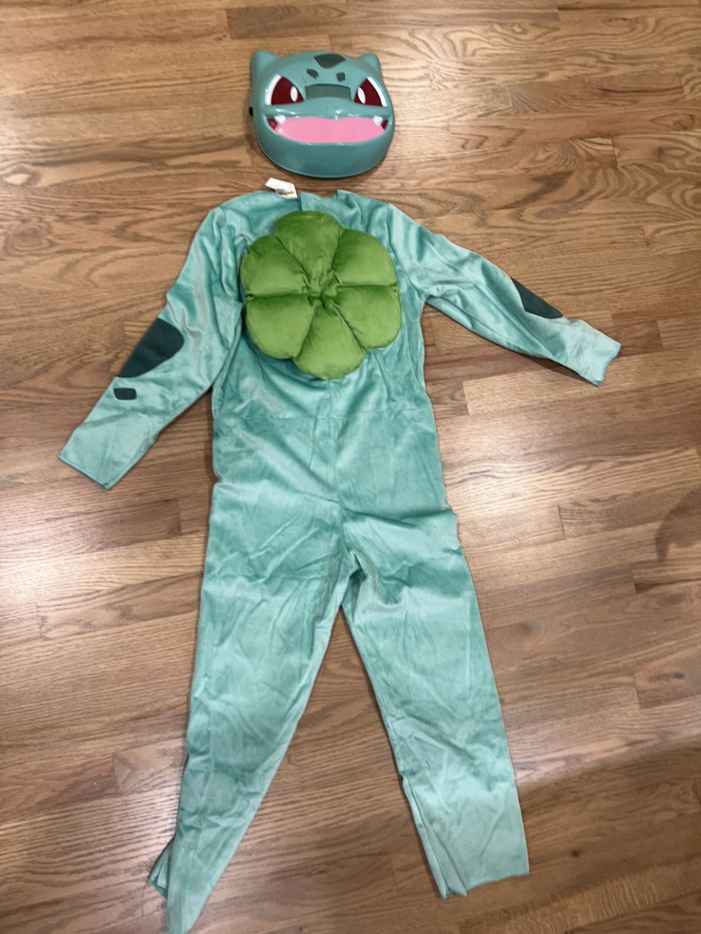 Pokémon Halloween Costume Bulbasaur Sz 7-8 M