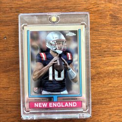 Drake Maye RC 2024 Topps Chrome variation