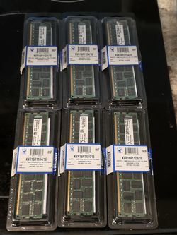 KVR16R11D4/16 Kingston 16GB PC3-12800 DDR3-1600MHz ECC Registered CL11 240-Pin DIMM (6 Available)