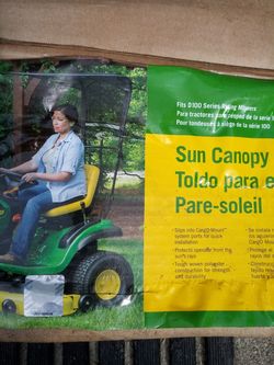 JohnDeere sun canopy fits D100 series