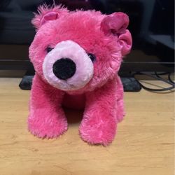 Pink Bear Stuffed Animal