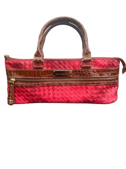 Samantha Brown Insulated Wine/Cooler Bag With Opener BURGUNDY