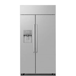New Stainless Steel Dacor 24.0 Cu. Ft. Side-by-Side Built-In Refrigerator 