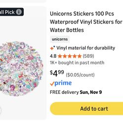 Unicorn Stickers