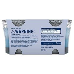 4 Glade Candle Jar, Air Freshener, 2in1, Moonlit Walk & Wandering Stream, 3.4 Oz