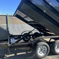 8x10x4 Dump Trailer