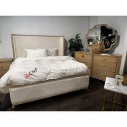 Queen Size Bed Frame  - Matterss Sold Separately 