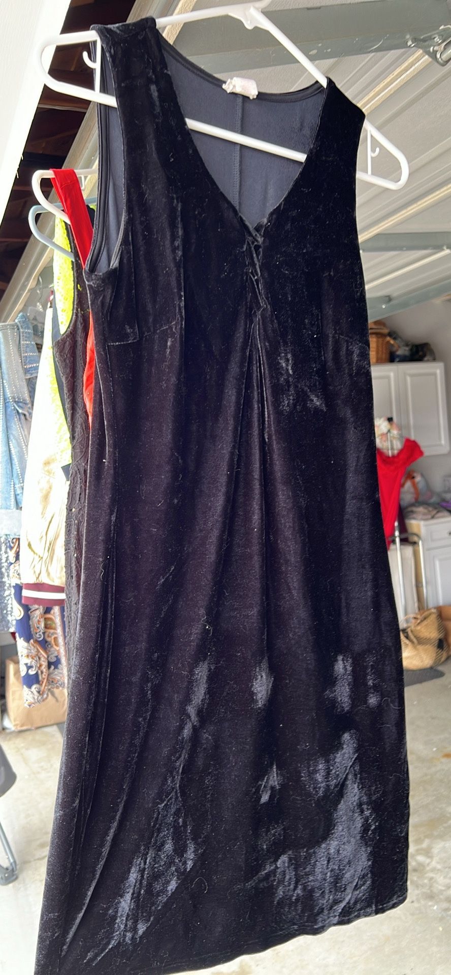 Black Velvet Dress