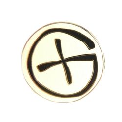 Geocaching Symbol Lapel Pin