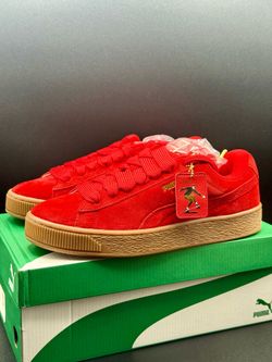 MEN’S PUMA SUEDE XL OP (FOR ALL TIME RED) SZ 10