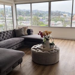 Grey Meridian Couch 