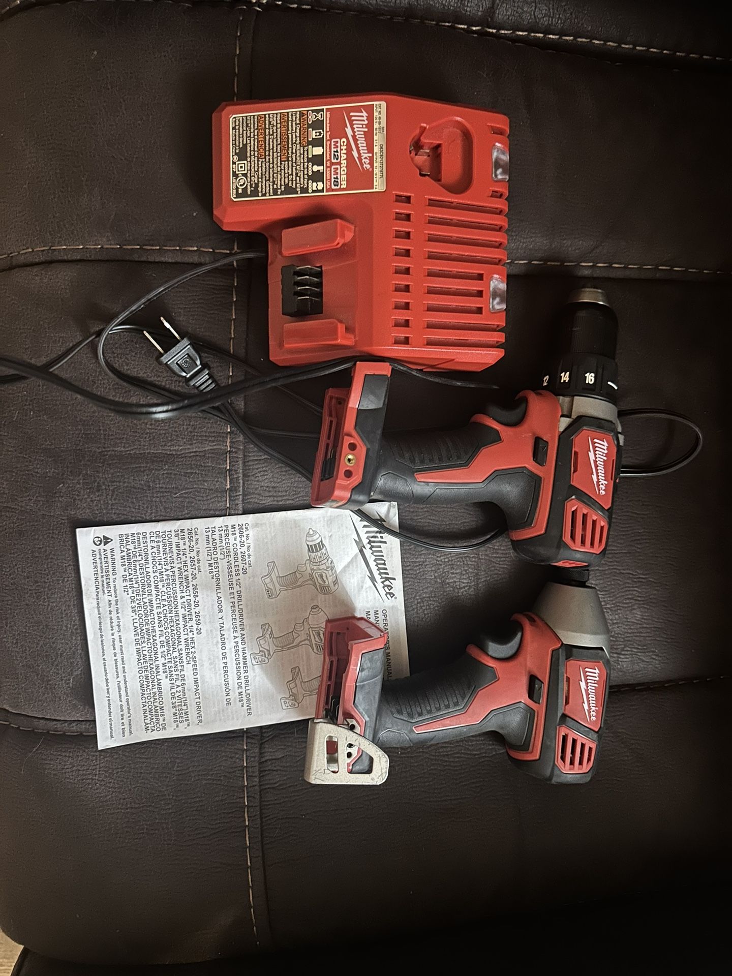 Milwawkee Cordless Drill and Impact Driver