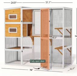 Brand New Sealed In Box Cat House Cat Outdoor Home
