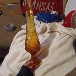 Vintage 1960s Amber Decor