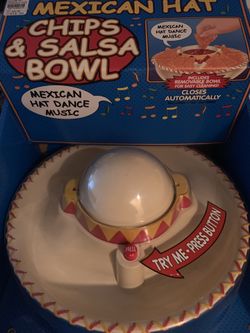 Brand new salsa talking bowl