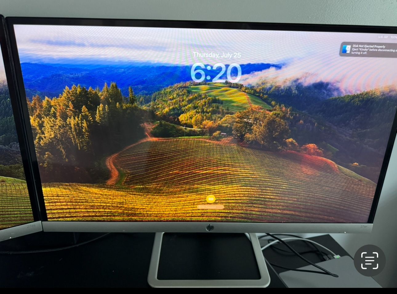 HP Monitor 27 Inch