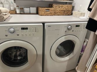 LG Front Load Washer and Dryer Set