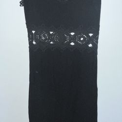 Black Full Length Summer Dress