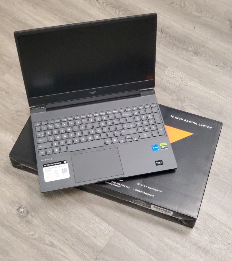 HP Victus 15.6" Gaming Laptop (Intel Core i5-12450H - 8GB RAM - 512GB SSD - RTX 2050)- $1 Today and the rest later 🤗