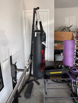 New Standing Boxing Heavy Bag Setup