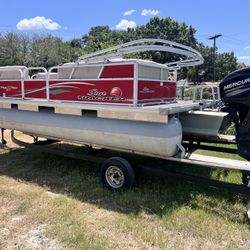 2016 SUN TRACKER PONTOON‼️