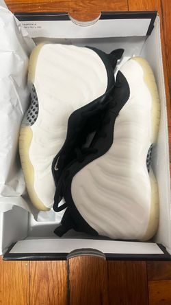 Nike Little Posite One (PS) Foamposite Mid Top Sneakers Ivory US 3
