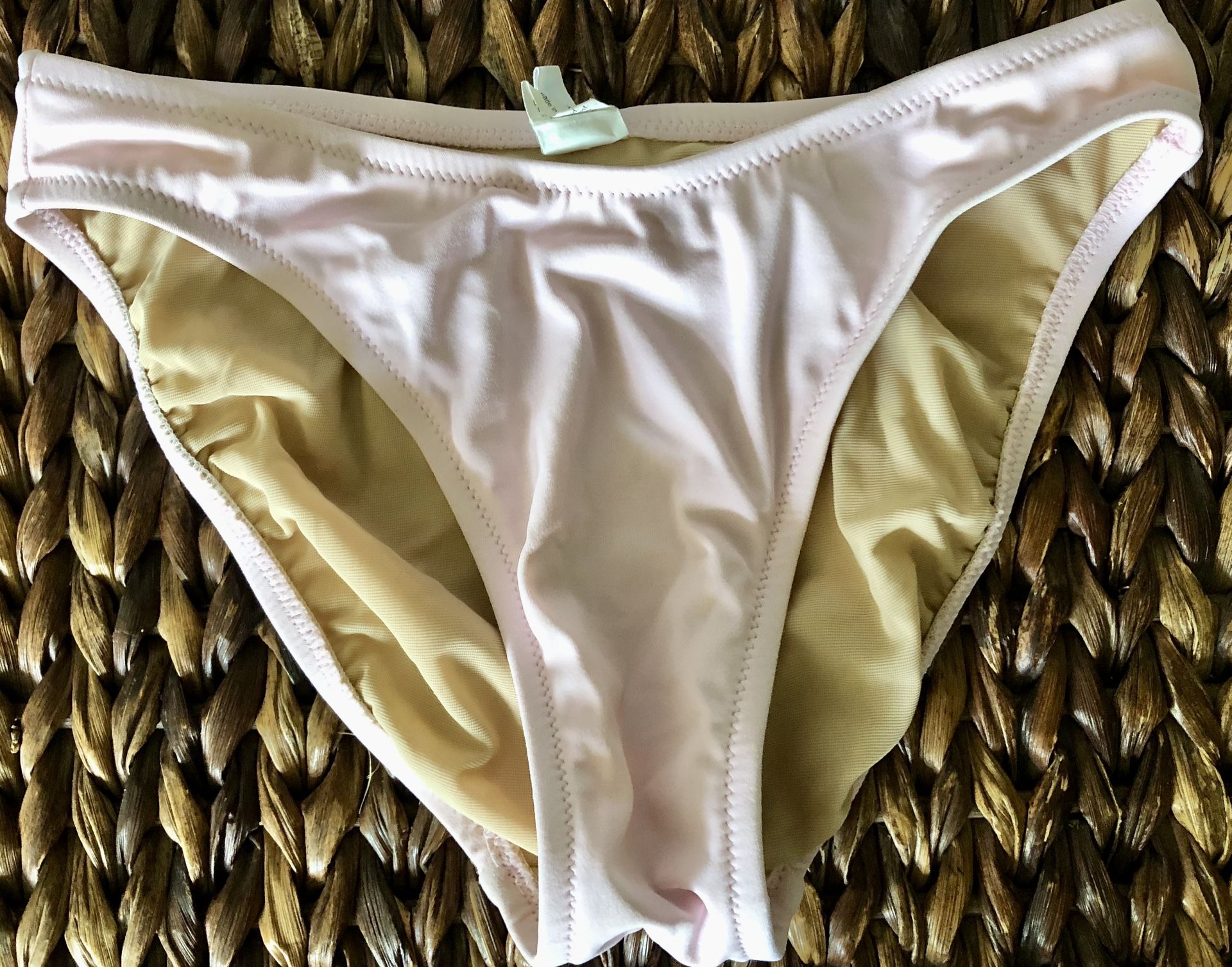 JCrew Classic Fit Bikini Bottom Powder Pink Medium