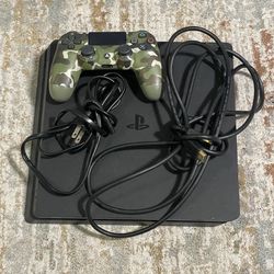 PS4 slim 1tb with  controller fw11:50