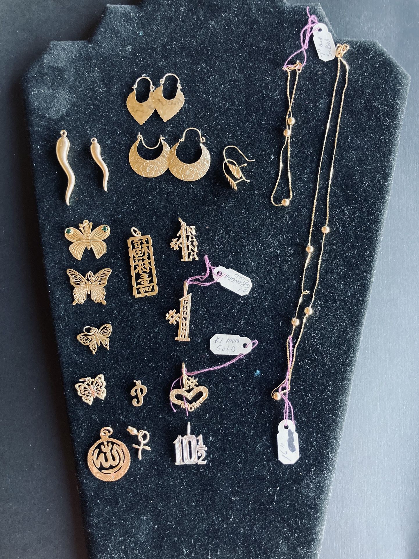 NEW 14k Gold pieces