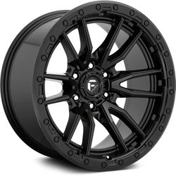 17x9 Fuel Rebel Black Antercite Bronze 6x139 