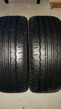 Atrezzo in good condition 2 tires 225 45 17 80% tread