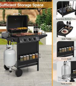 New propane grill