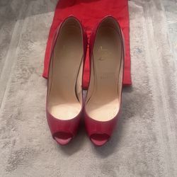LV Red Bottoms Sz 40