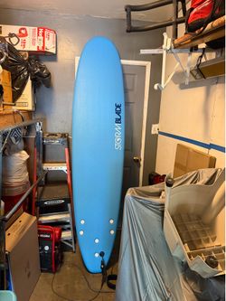8ft Stormblade soft top longboard