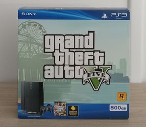 Sony PS3 500GB Grand Theft Auto V Bundle