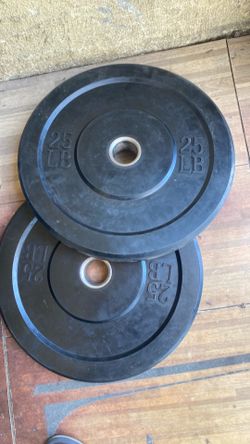 Weights 25 pounds each