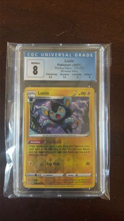 2021 Pokémon Shining Fates Luxio Rev Foil