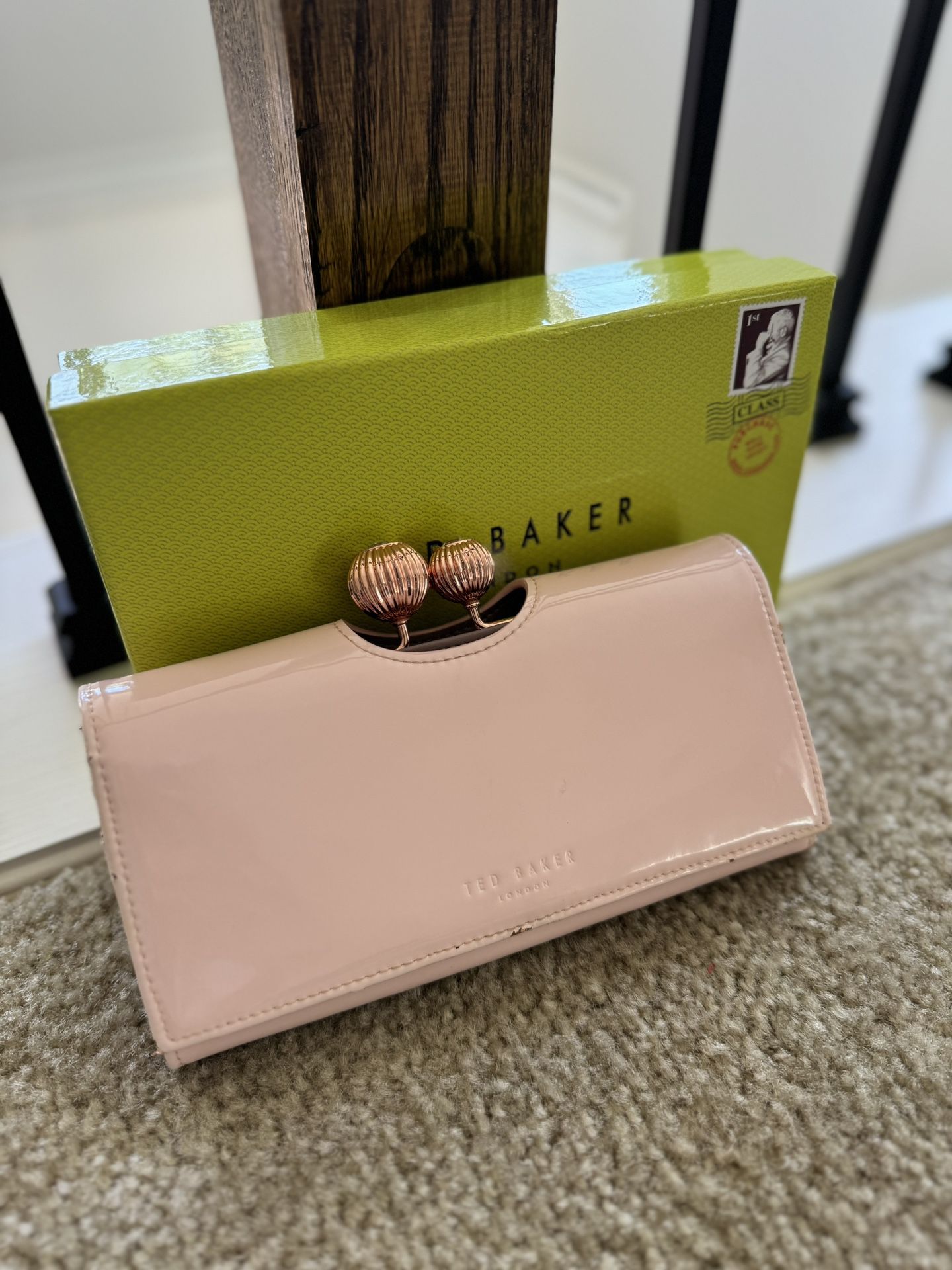Ted Baker Bobble Patent Matinee Wallet