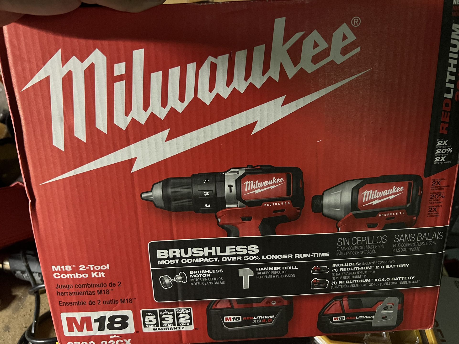 Milwaukee Drill & Impact Combo 