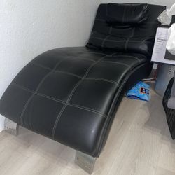 Chaise Lounge black