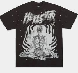 Black And White Hellstar T Shirt