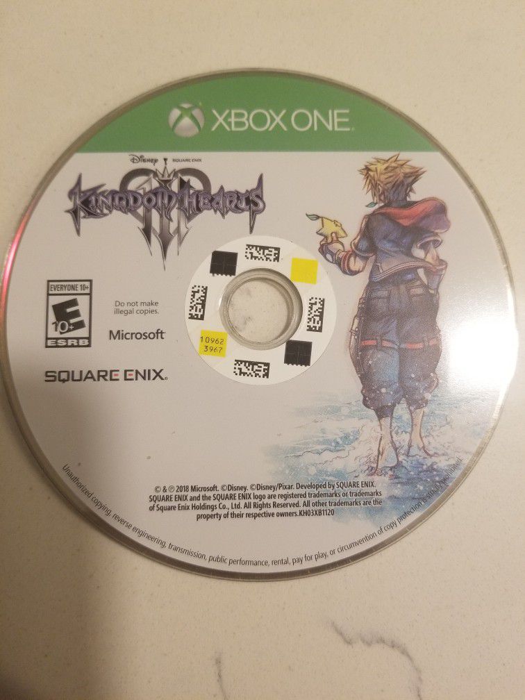 Kingdom Hearts 3 For Xbox One (Series X/S Compatible)