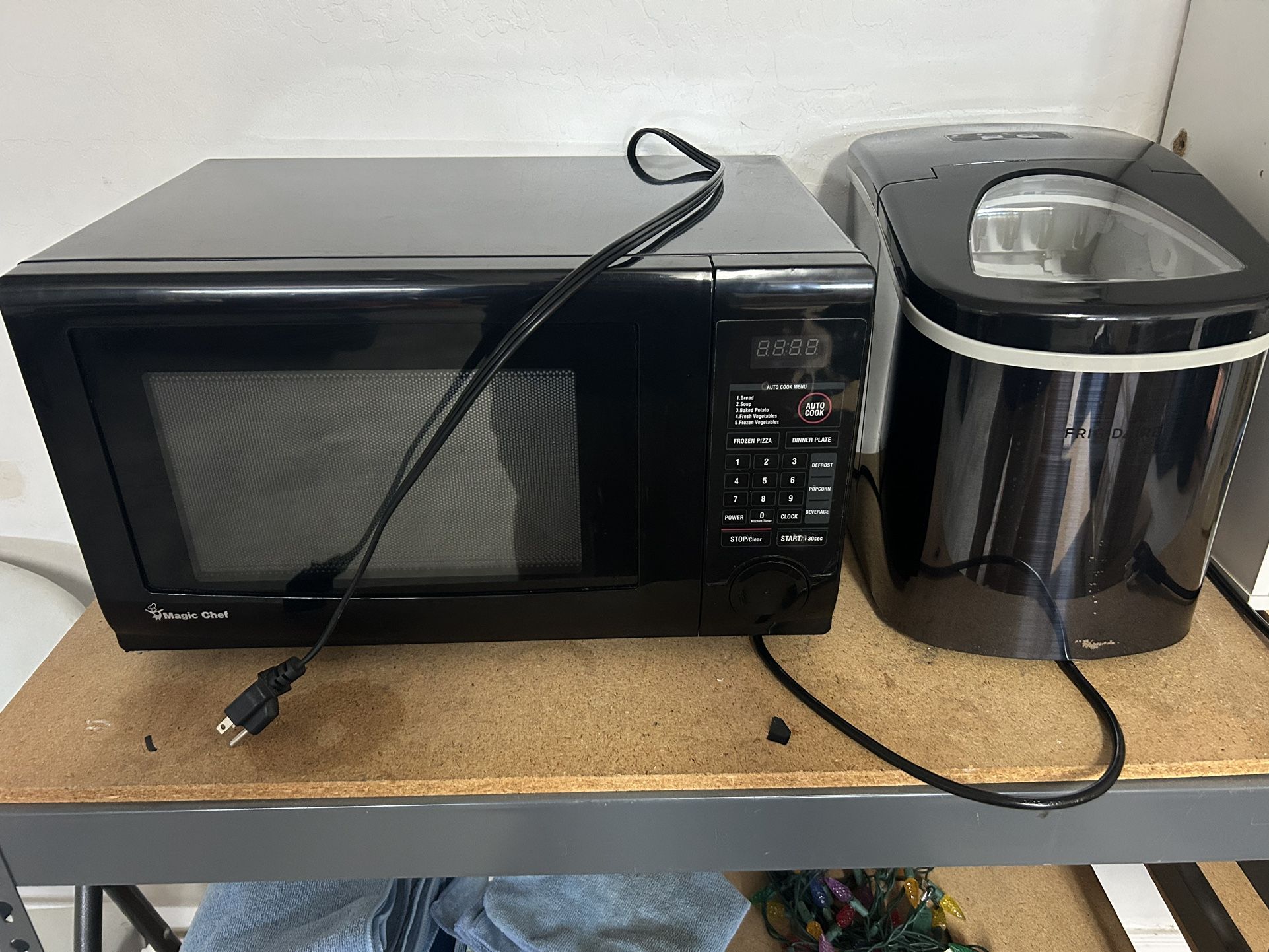 Microwave and Ice maker (set)